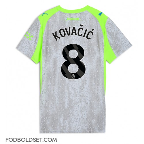 Manchester City Mateo Kovacic #8 Tredjetrøje Dame 2025-26 Kortærmet